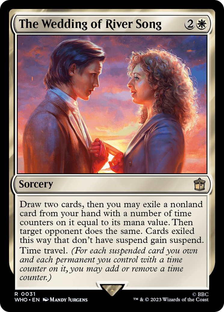 The Wedding of River Song [Doctor Who] MTG Single Magic: The Gathering | Red Claw Gaming