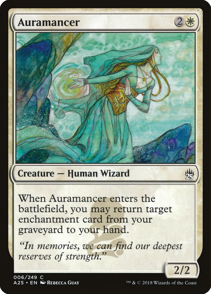 Auramancer [Masters 25] MTG Single Magic: The Gathering | Red Claw Gaming