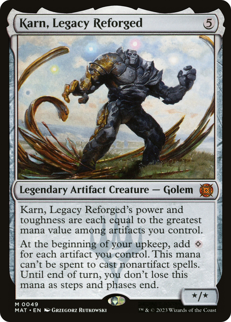 Karn, Legacy Reforged [March of the Machine: The Aftermath] MTG Single Magic: The Gathering | Red Claw Gaming