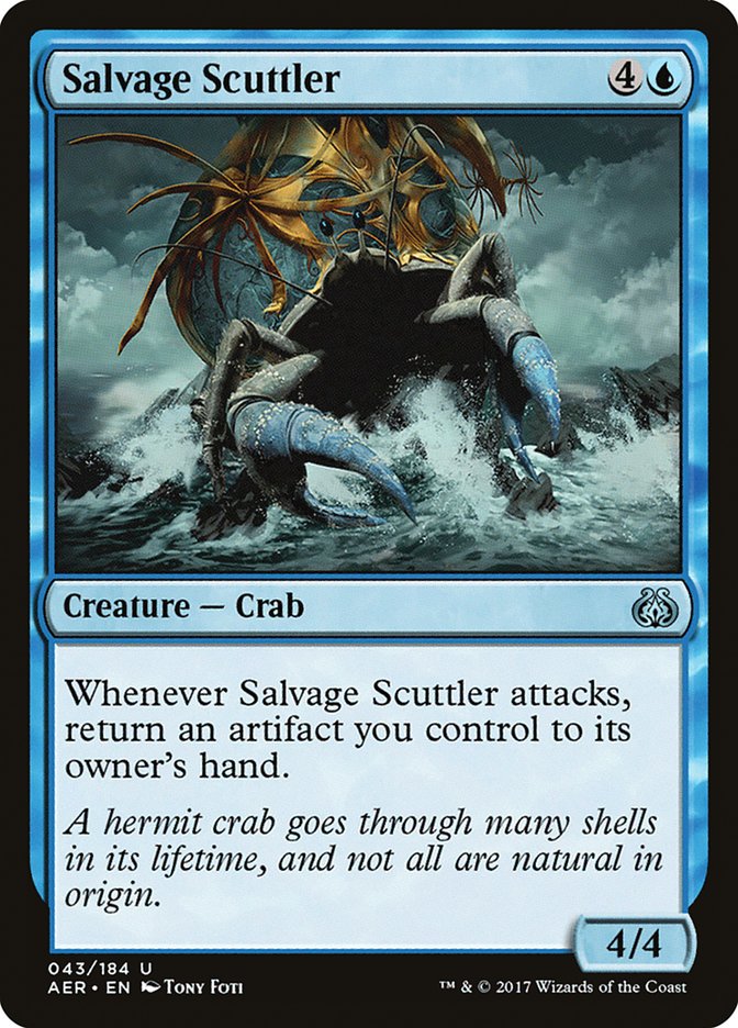 Salvage Scuttler [Aether Revolt] MTG Single Magic: The Gathering | Red Claw Gaming