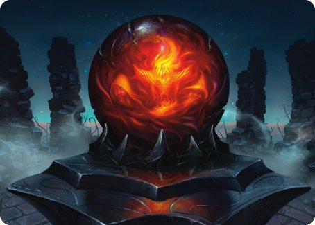 Commander's Sphere Art Card [The Lord of the Rings: Tales of Middle-earth Art Series] MTG Single Magic: The Gathering | Red Claw Gaming