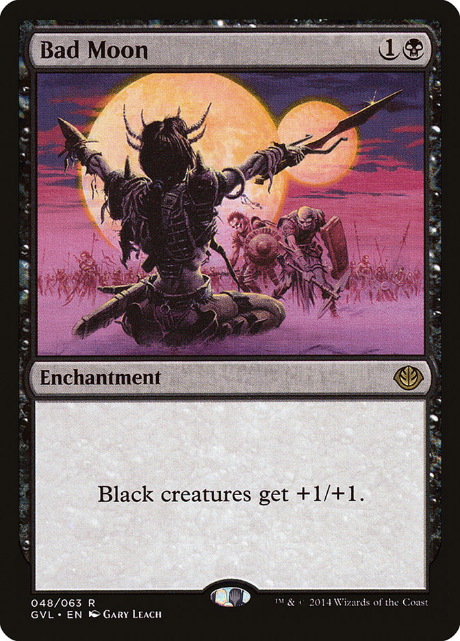 Bad Moon (Garruk vs. Liliana) [Duel Decks Anthology] MTG Single Magic: The Gathering | Red Claw Gaming