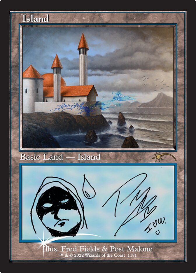 Island (1191) [Secret Lair Drop Series] MTG Single Magic: The Gathering | Red Claw Gaming