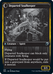 Devoted Grafkeeper // Departed Soulkeeper [Innistrad: Double Feature] MTG Single Magic: The Gathering | Red Claw Gaming
