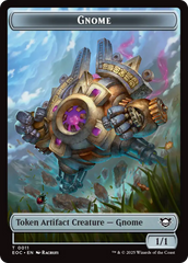 Elemental (0008) // Gnome Double-Sided Token [Edge of Eternities Commander Tokens] MTG Single Magic: The Gathering | Red Claw Gaming