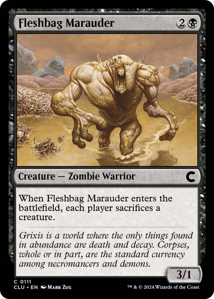 Fleshbag Marauder [Ravnica: Clue Edition] MTG Single Magic: The Gathering | Red Claw Gaming