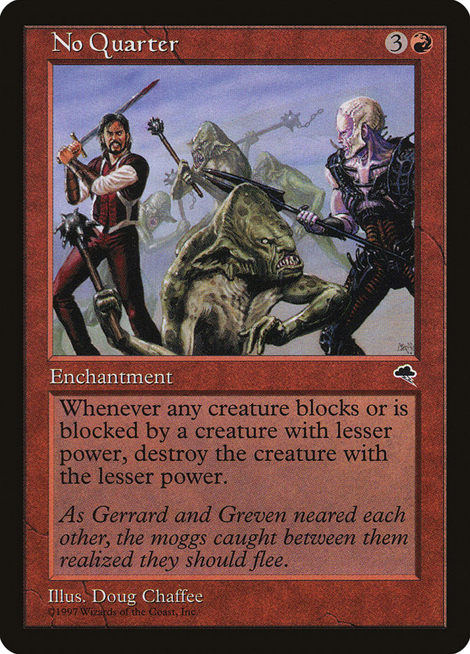 No Quarter [Tempest] MTG Single Magic: The Gathering | Red Claw Gaming