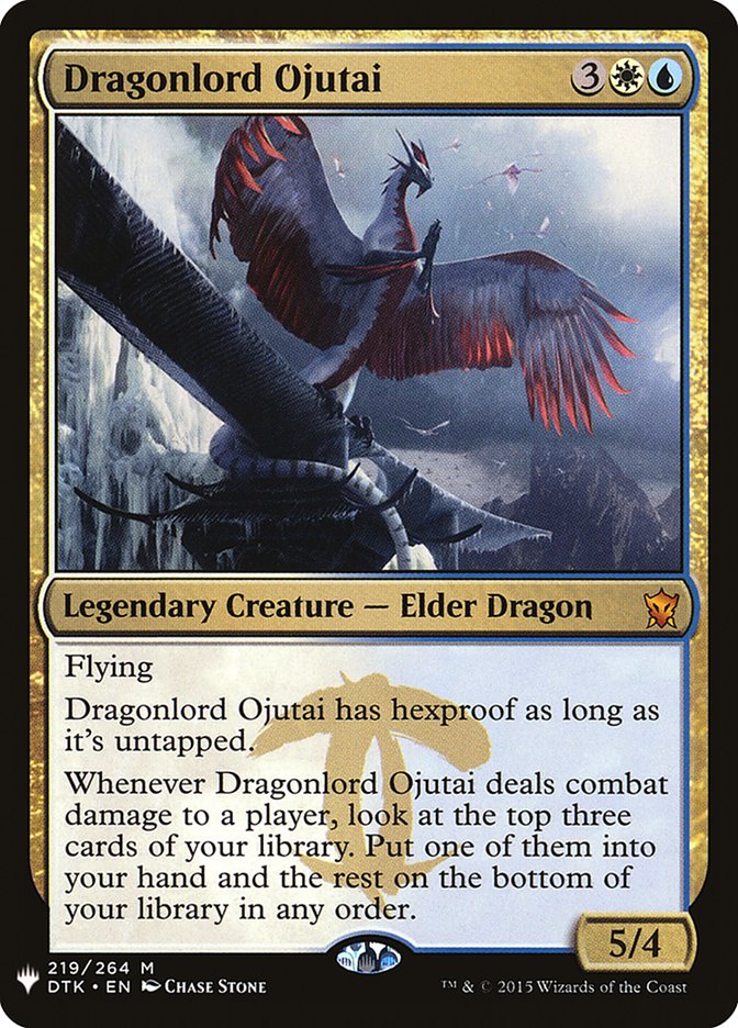 Dragonlord Ojutai [Mystery Booster] MTG Single Magic: The Gathering    | Red Claw Gaming