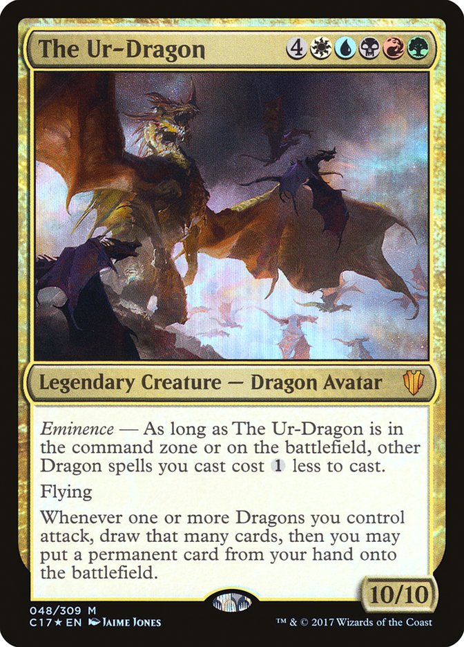 The Ur-Dragon [Commander 2017] MTG Single Magic: The Gathering | Red Claw Gaming
