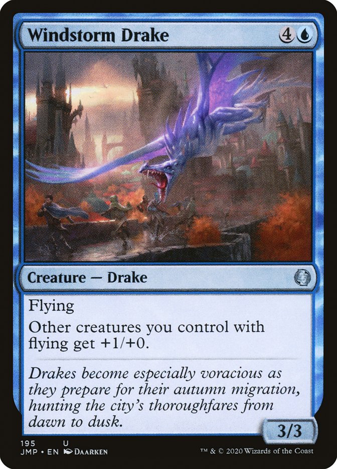 Windstorm Drake [Jumpstart] MTG Single Magic: The Gathering | Red Claw Gaming