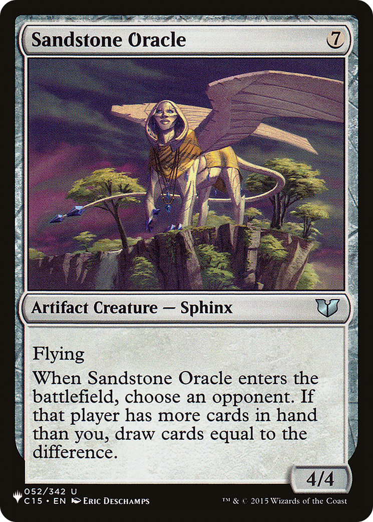 Sandstone Oracle [Secret Lair: From Cute to Brute] MTG Single Magic: The Gathering | Red Claw Gaming