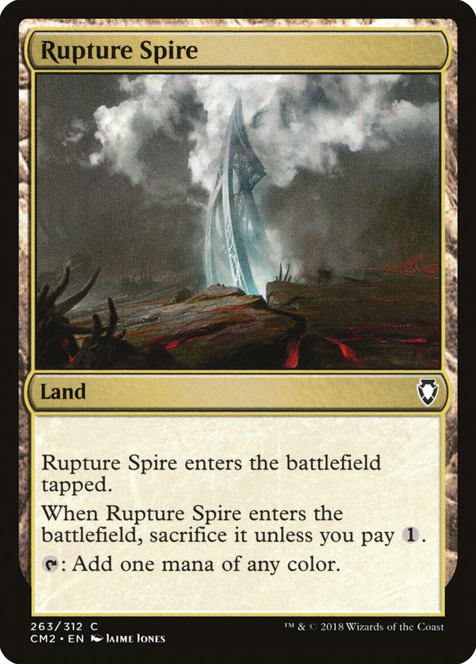 Rupture Spire [Commander Anthology Volume II] MTG Single Magic: The Gathering | Red Claw Gaming