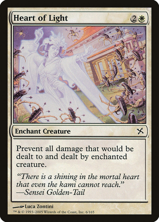 Heart of Light [Betrayers of Kamigawa] MTG Single Magic: The Gathering | Red Claw Gaming