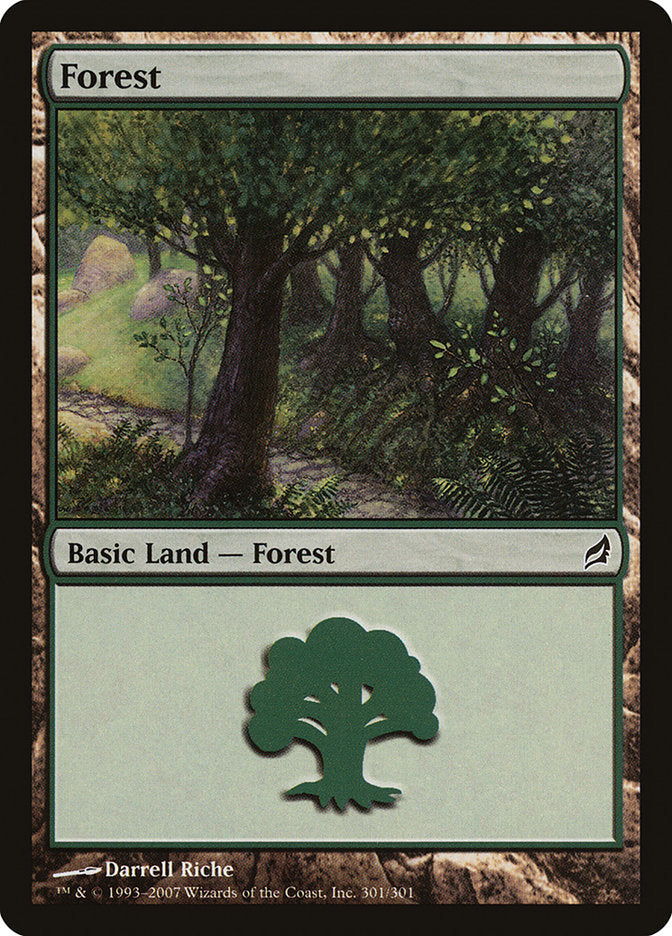 Forest (301) [Lorwyn] MTG Single Magic: The Gathering | Red Claw Gaming