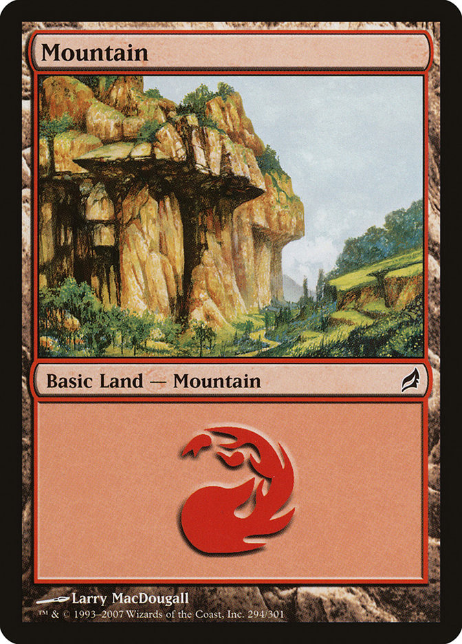Mountain (294) [Lorwyn] MTG Single Magic: The Gathering | Red Claw Gaming