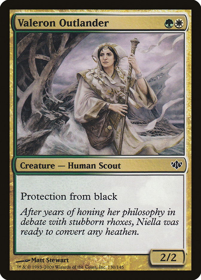 Valeron Outlander [Conflux] MTG Single Magic: The Gathering | Red Claw Gaming