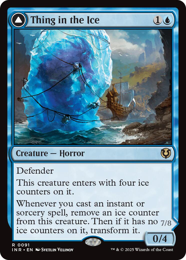 Thing in the Ice // Awoken Horror [Innistrad Remastered] MTG Single Magic: The Gathering | Red Claw Gaming
