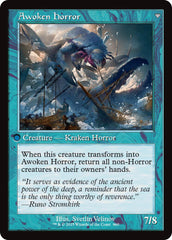 Thing in the Ice // Awoken Horror (Retro Frame) [Innistrad Remastered] MTG Single Magic: The Gathering | Red Claw Gaming
