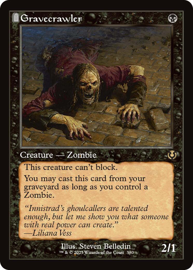Gravecrawler (Retro Frame) [Innistrad Remastered] MTG Single Magic: The Gathering | Red Claw Gaming