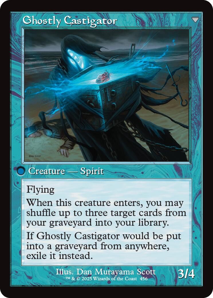 Covetous Castaway // Ghostly Castigator (Retro Frame) [Innistrad Remastered] MTG Single Magic: The Gathering | Red Claw Gaming