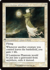 Lunarch Veteran // Luminous Phantom (Retro Frame) [Innistrad Remastered] MTG Single Magic: The Gathering | Red Claw Gaming
