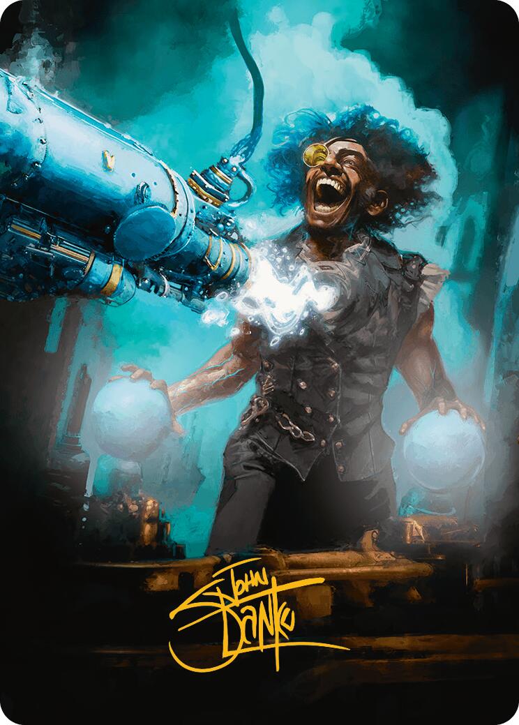 Laboratory Maniac Art Card (Gold-Stamped Signature) [Innistrad Remastered Art Series] MTG Single Magic: The Gathering | Red Claw Gaming