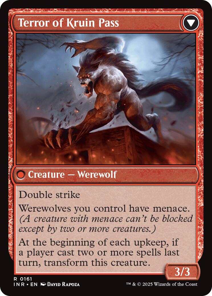 Kruin Outlaw // Terror of Kruin Pass [Innistrad Remastered] MTG Single Magic: The Gathering | Red Claw Gaming