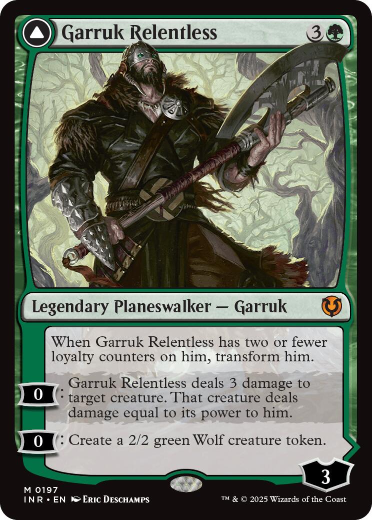 Garruk Relentless // Garruk, the Veil-Cursed [Innistrad Remastered] MTG Single Magic: The Gathering | Red Claw Gaming
