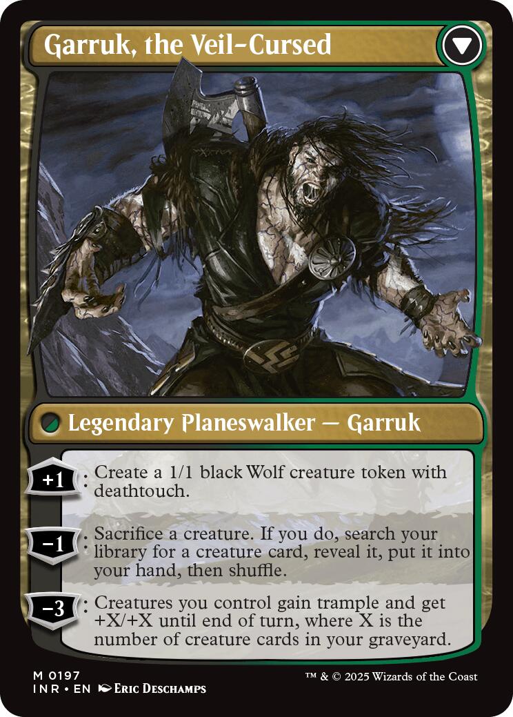 Garruk Relentless // Garruk, the Veil-Cursed [Innistrad Remastered] MTG Single Magic: The Gathering | Red Claw Gaming