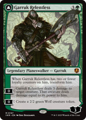 Garruk Relentless // Garruk, the Veil-Cursed [Innistrad Remastered] MTG Single Magic: The Gathering | Red Claw Gaming
