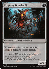 Smoldering Werewolf // Erupting Dreadwolf [Innistrad Remastered] MTG Single Magic: The Gathering | Red Claw Gaming