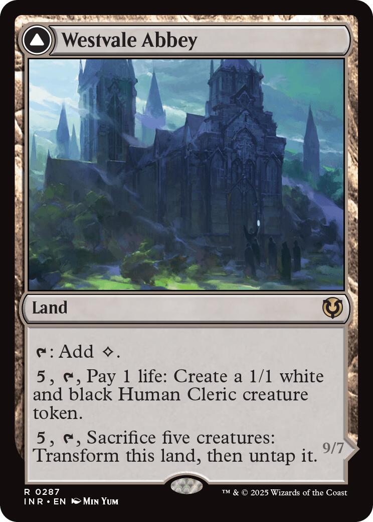 Westvale Abbey // Ormendahl, Profane Prince [Innistrad Remastered] MTG Single Magic: The Gathering | Red Claw Gaming
