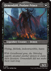 Westvale Abbey // Ormendahl, Profane Prince [Innistrad Remastered] MTG Single Magic: The Gathering | Red Claw Gaming