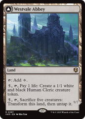 Westvale Abbey // Ormendahl, Profane Prince [Innistrad Remastered] MTG Single Magic: The Gathering | Red Claw Gaming