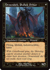 Westvale Abbey // Ormendahl, Profane Prince (Retro Frame) [Innistrad Remastered] MTG Single Magic: The Gathering | Red Claw Gaming