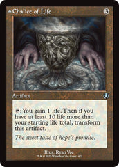 Chalice of Life // Chalice of Death (Retro Frame) [Innistrad Remastered] MTG Single Magic: The Gathering | Red Claw Gaming