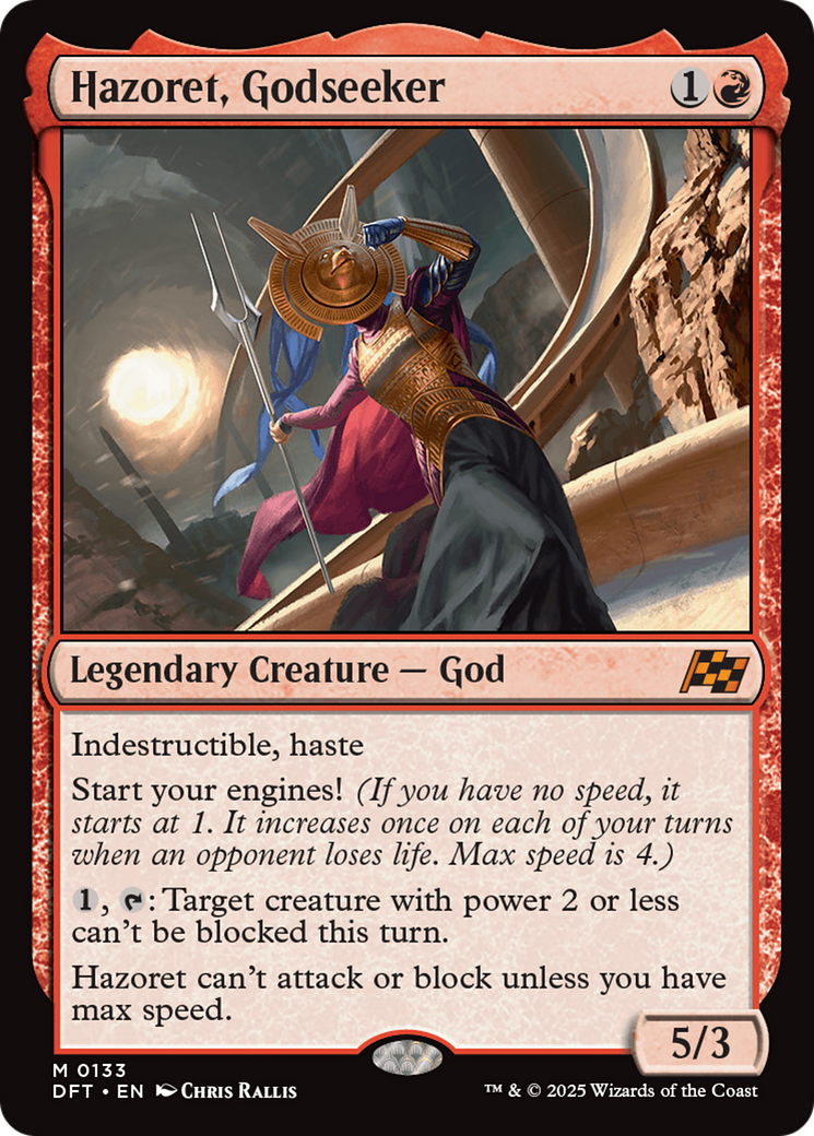 Hazoret, Godseeker [Aetherdrift] MTG Single Magic: The Gathering | Red Claw Gaming