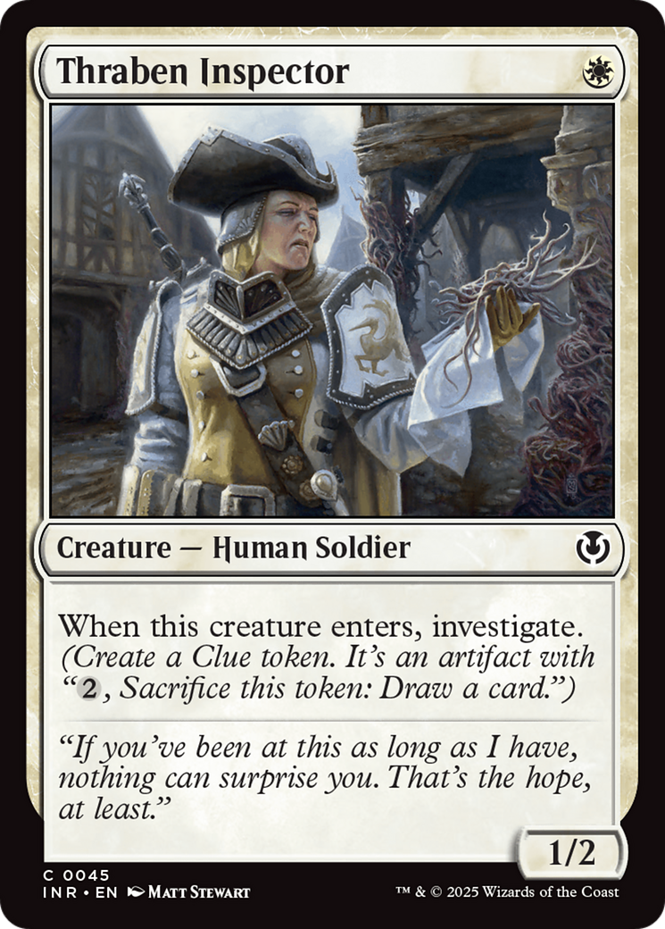 Thraben Inspector [Innistrad Remastered] MTG Single Magic: The Gathering | Red Claw Gaming