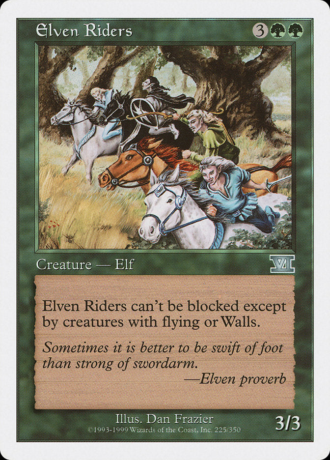 Elven Riders [Classic Sixth Edition] MTG Single Magic: The Gathering | Red Claw Gaming