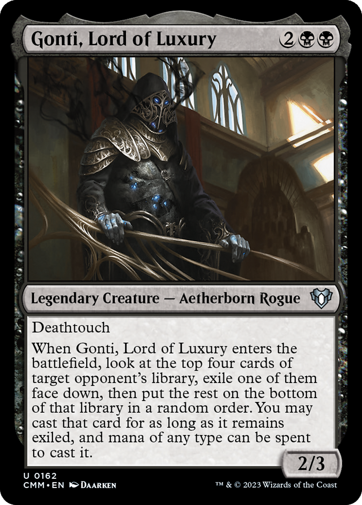 Gonti, Lord of Luxury [Commander Masters] MTG Single Magic: The Gathering | Red Claw Gaming