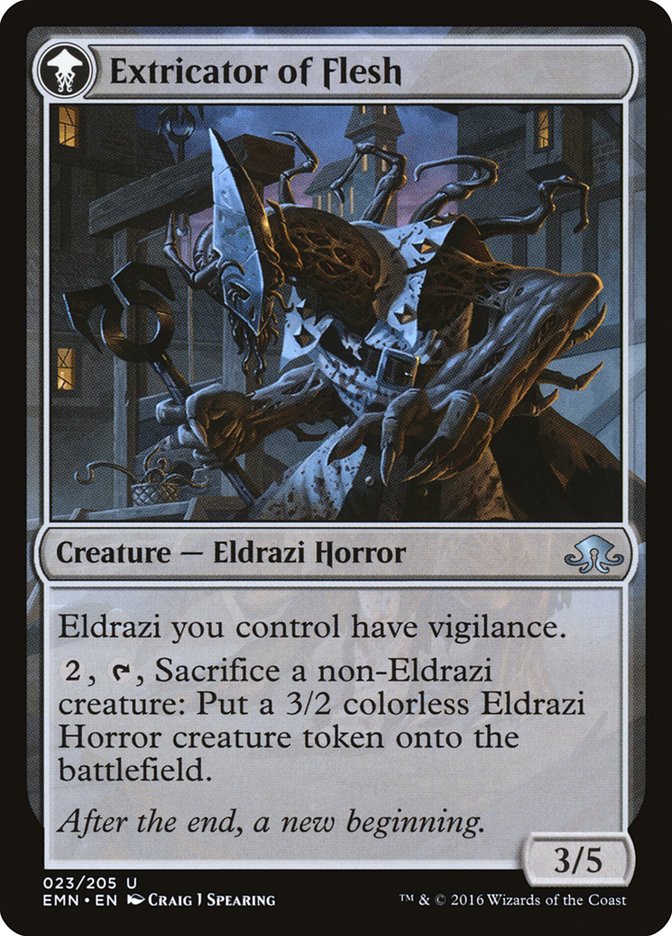 Extricator of Sin // Extricator of Flesh [Eldritch Moon] MTG Single Magic: The Gathering | Red Claw Gaming