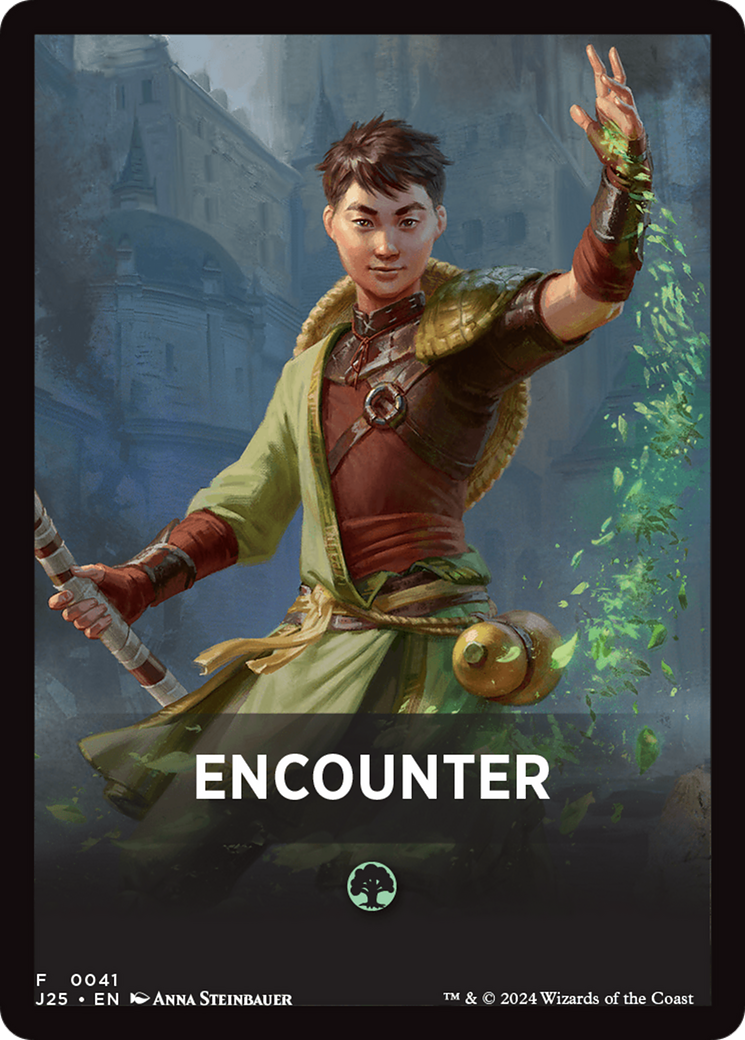 Encounter Theme Card [Foundations Jumpstart Front Cards] MTG Single Magic: The Gathering | Red Claw Gaming