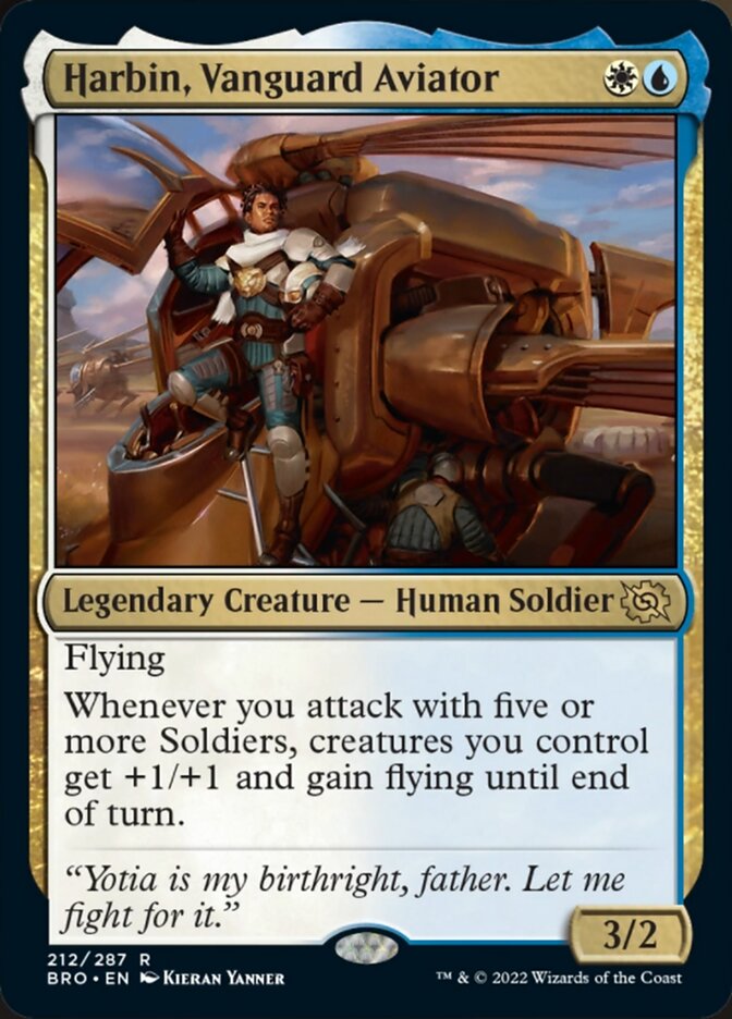 Harbin, Vanguard Aviator [The Brothers' War] MTG Single Magic: The Gathering | Red Claw Gaming