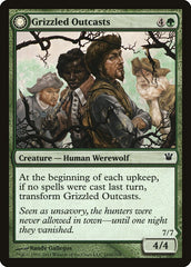 Grizzled Outcasts // Krallenhorde Wantons [Innistrad] MTG Single Magic: The Gathering | Red Claw Gaming