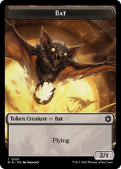 Treasure // Bat Double-Sided Token [Outlaws of Thunder Junction Tokens] MTG Single Magic: The Gathering | Red Claw Gaming
