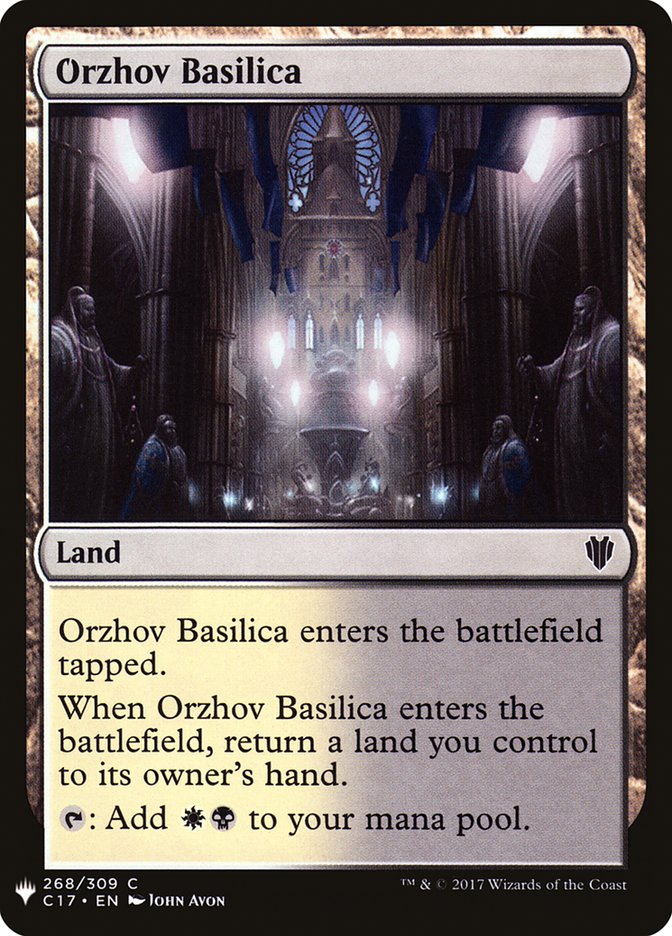 Orzhov Basilica [Mystery Booster] MTG Single Magic: The Gathering | Red Claw Gaming