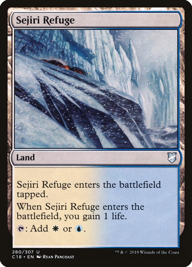 Sejiri Refuge [Commander 2018] MTG Single Magic: The Gathering | Red Claw Gaming