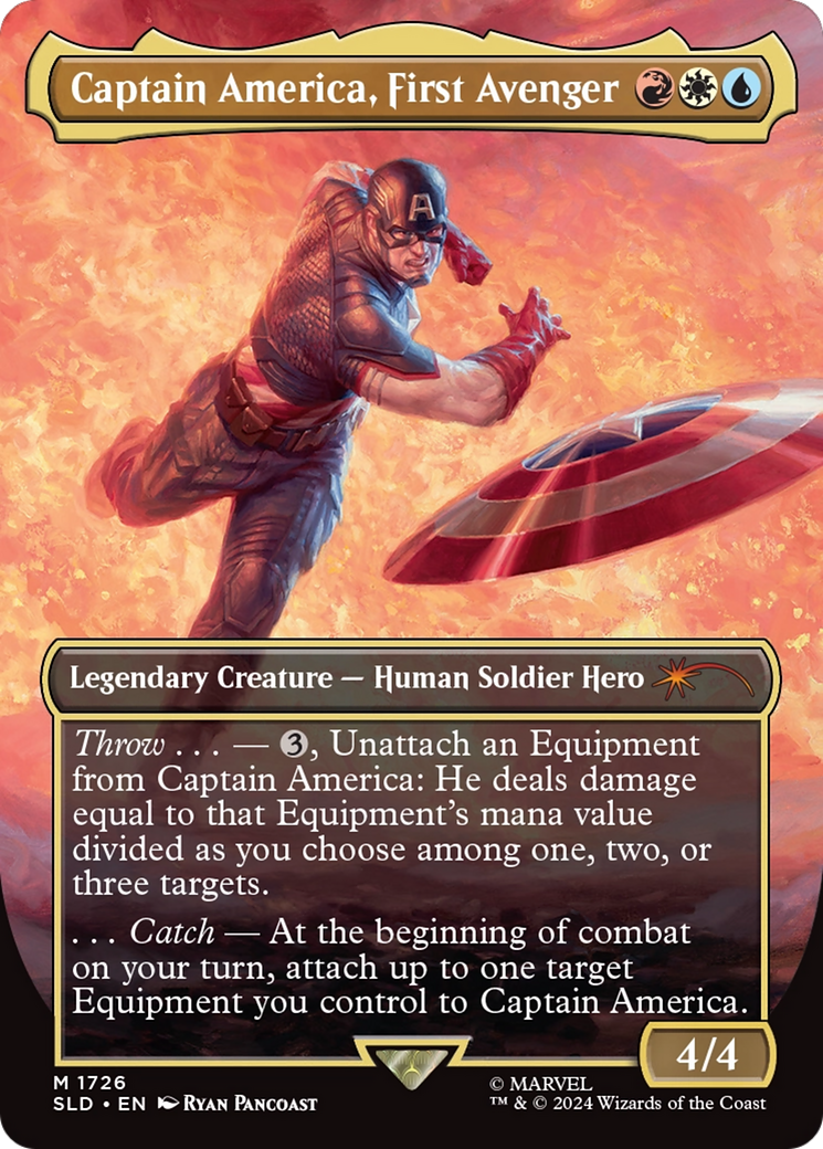 Captain America, First Avenger [Secret Lair Drop Series] MTG Single Magic: The Gathering | Red Claw Gaming