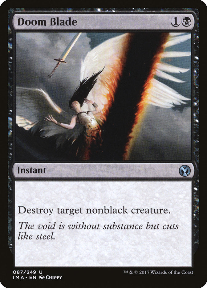 Doom Blade [Iconic Masters] MTG Single Magic: The Gathering | Red Claw Gaming