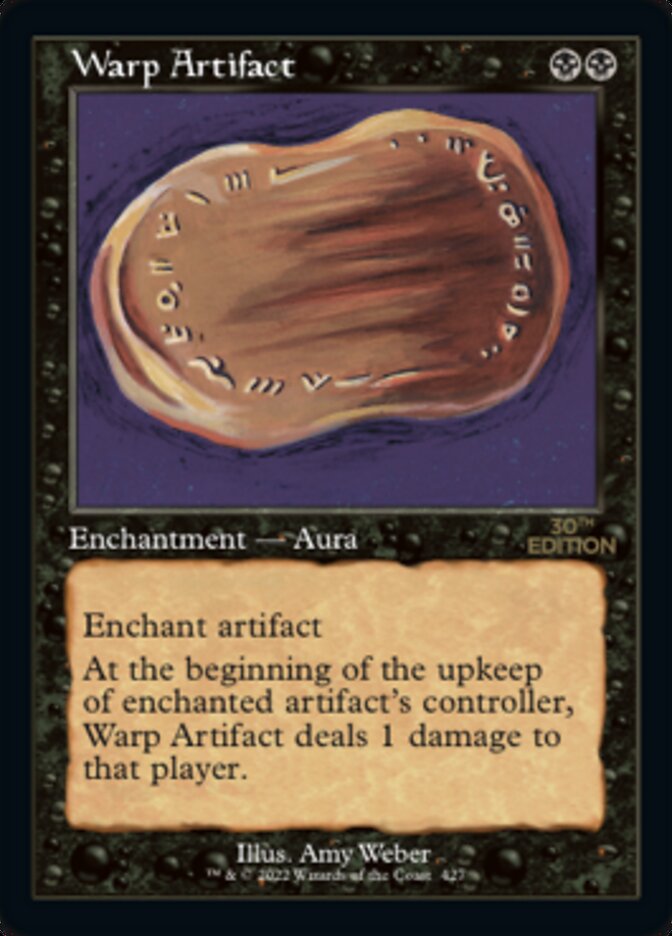 Warp Artifact (Retro) [30th Anniversary Edition] MTG Single Magic: The Gathering | Red Claw Gaming